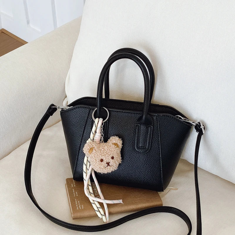 Factory Wholesale Designer Korea Trendy Fashion Handbag for Women PU Leather Shoulder Bag