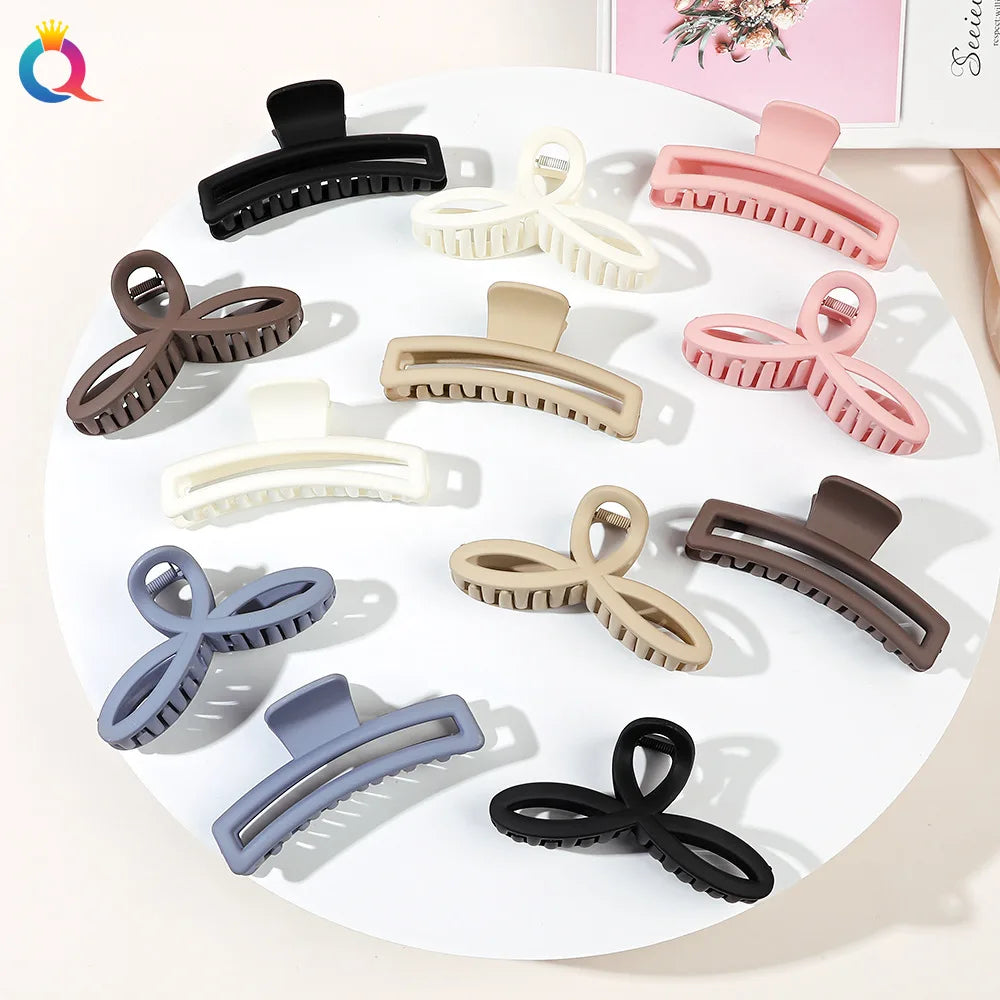 QIYUE Simple High-Level Shark Clip Large Back of the Head Hair Clip Hair Accessories