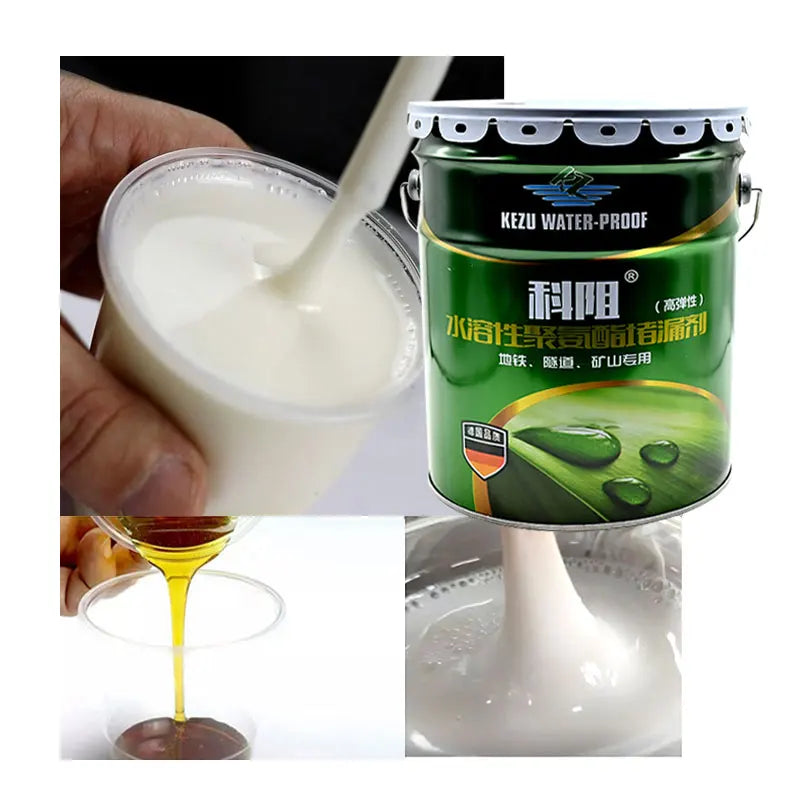 Kezu Wholesale Cheap Price Water-Soluble Eco-Friendly Fracseal Lost Circulation Material Oiliness Polyurethane OPU Grouting