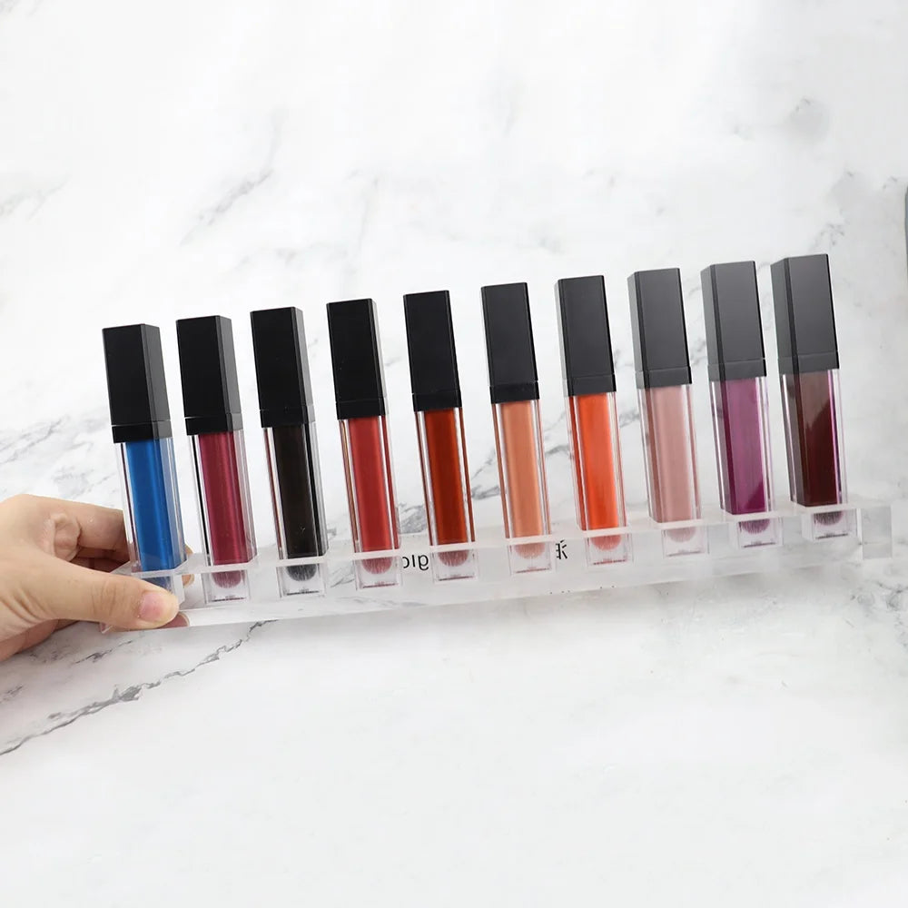 Custom Waterproof Matte Liquid Lipstick Private Label Long Lasting Vegan Red Lipstick