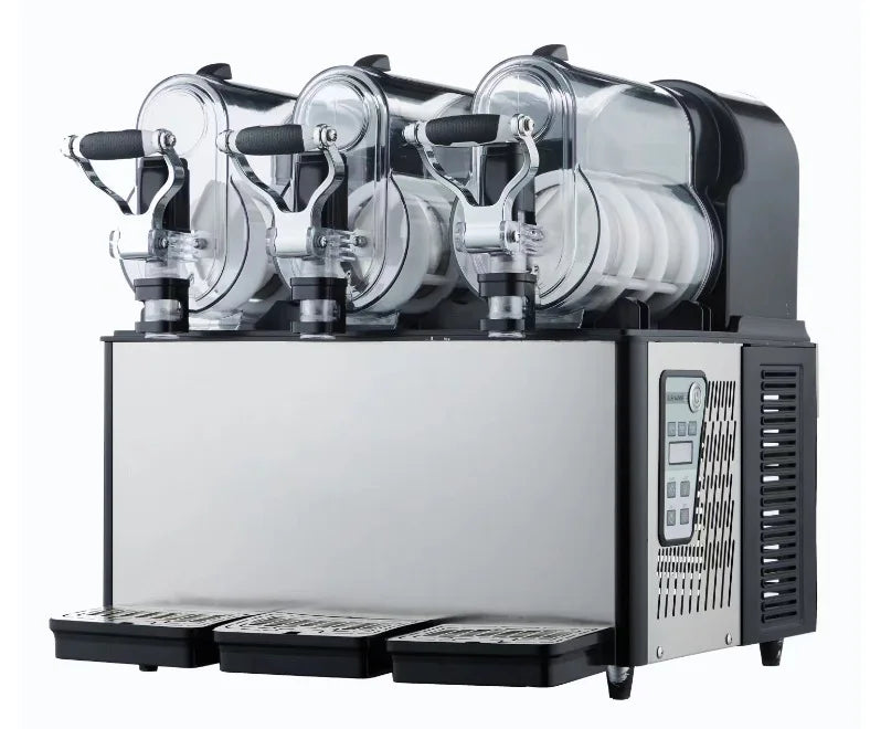 Factory Direct Sale Spot Sale Slush Machine Margarita Slush Maker 3 Tanks Commercial Slush Machine Factory Price