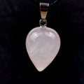 Diy Handmade Rose Quartz Gemstone Jewelry Teardrop Shape Pendant Wholesale Online Manufacture Gemstone Jewelry