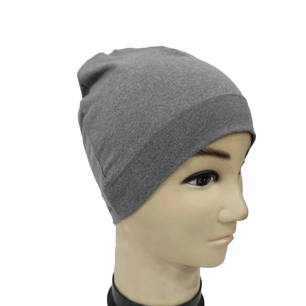 Sport Cycling Skull Running Beanie for Unisex Casual Outdoor Fishing Sports Solid Color Knit Custom Embroidery Logo Other  Hats