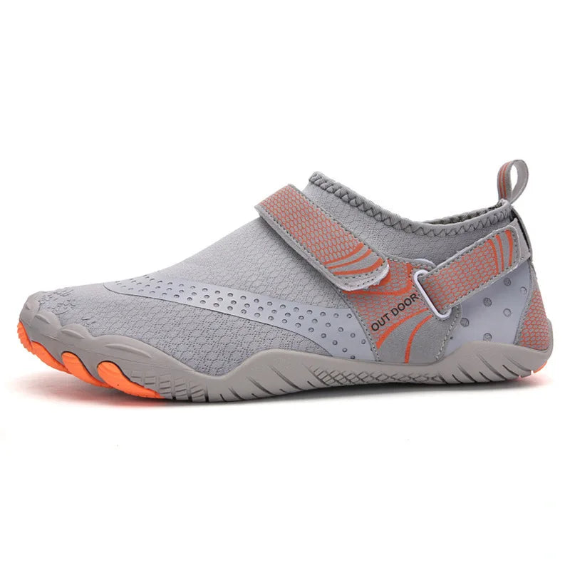 Men Outdoor Sport Swimming Shoes Trail Trekking Mountain Climbing Couple Shoes Mesh Breathable Hiking Sneakers
