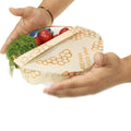 THE REUSABLE BEESWAX WRAP THAT BREATHES 1S 1M 1L