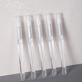 Transparent Silicone Nail Stick Magic Mirror Powder Stick Multifunctional Portable Mini Lip Brush Nail Art Tools