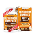 OEM/ODM Customizable 100% Vegan Natural Organic Brain Supplements Capsules for Memory Focus 20 1 Mushroom Complex Supplements