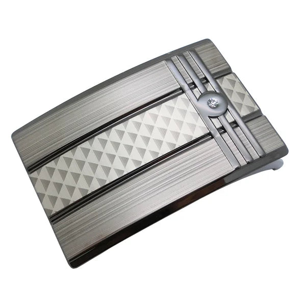 Customized Professional Metal Plate Belt Buckles Nice Logo Zinc Alloy Casting Solid Pattern Formal Custom Men's New Fashion Bags