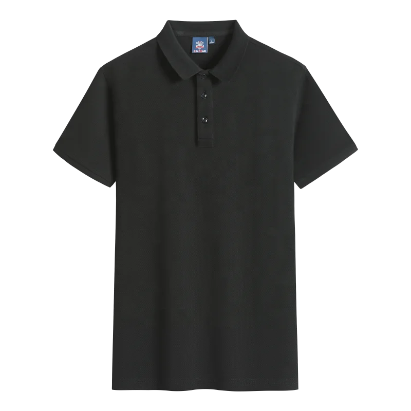 10 Colors 100% Cotton High Quality Customized logo Short Sleeve Polo Shirts
