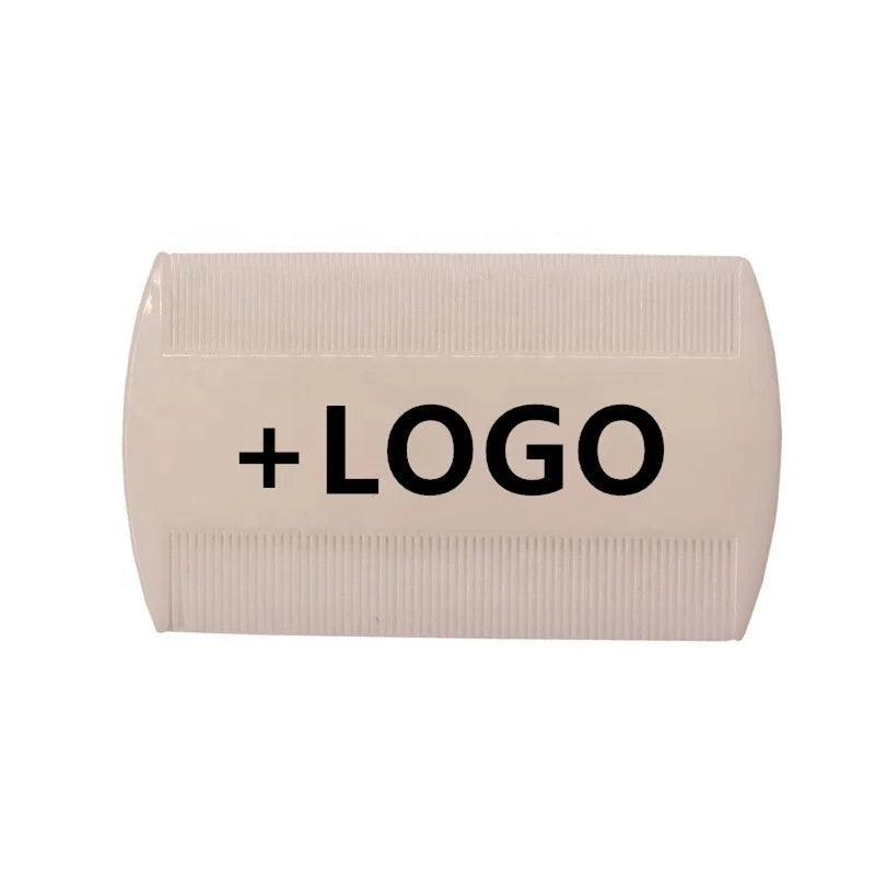 Custom Logo Mini Double Sided Hair Comb Small Pocket Comb Common Plastic Anti Lice Comb