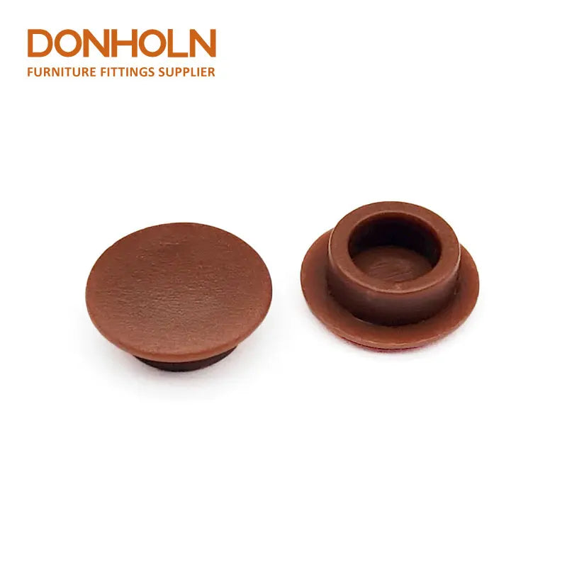 PC7215 Best Selling Furniture Cabinet Accessories 8mm Decorative Cover Plastic Small Holer Plug Cover