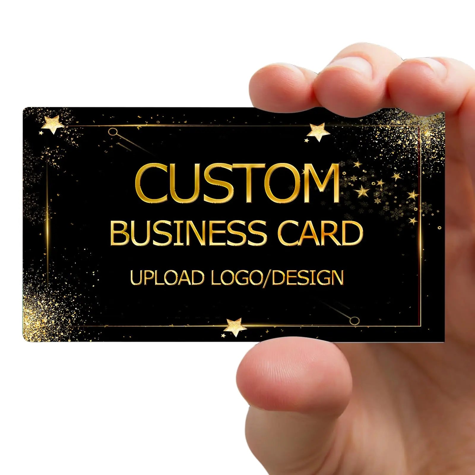 Custom Art Business Cards with Logo Printing and High-Quality Offset Printing for Brand Identity
