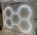 SUPER HOT Honeycomb 5 Hexagon Garage Ceiling Hexagonal Led Light for Car Detailing
