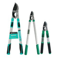 High 60mm Cutting Capacity Telescopic Pruner SK-5 Steel Blade Aluminum Alloy Handle Anti-Slip Grip Long Reach for Industrial