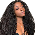 150%Density Natural Human Hair Wholesale HD Swiss Lace Frontal Wig 13X6 Full Lace Front Kinky Curly Water Wave Lace Frontal Wigs