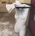 Nordic Art Decor Figure Sculpture Tea Cafe Table Personality Sculpture Tray Ornaments