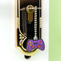 Budget-Friendly Bead Chain Game Controller Keychain Soft Flexible PVC Material for Gamers Keychain Accessories