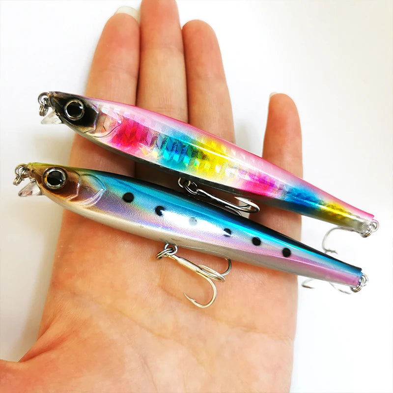 Wholesale Japan Design 105mm 30g Pesca Fishing Bass Lures Minnow Hard Lure Sinking Artificial Swim Bait Jerkbait