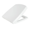 European Classic Toilet Tank Cover Square Shape Glossy Surface Soft Close UF Toilet Seat Cover
