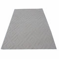 Hot Selling Modern Beige Polyester Center Rugs Jacquard Microfiber Patterned Living Room Rug