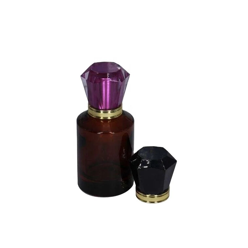 Custom Logo Popularity Elegant 15mm Acrylic Crystal Transparent Perfume Bottle Cap with Plastic Pump Sprayer Surlyn Perfume Cap