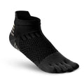 Wholesale Custom Men's and Women No-Show Black 5 Toe Socks Sport Five Finger Toe Socks