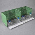 Hot Selling Birds Breeding Cage Portable Parrot Cage Bird House Steel Wire Flight Bird Cage with Plastic Tray MegaBDM