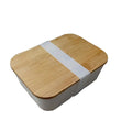 Sandwich Bento Box Eco Friendly Bamboo Fiber Square Lunch Box 0-1L Capacity