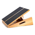 ZJFIT Adjustable Slant Board Wooden Portable Flexible Stretching Board for Sports & Entertainment