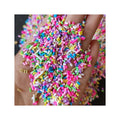 2*2mm Rainbow Color Polymer Clay Sprinkles for DIY CraftSLovely Confetti Slime Supplies Inflated Shaker Fillings
