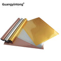 Guangyintong Pu Soft Matel Series Vinyl Press for Shirts Custom Heat Press Vinyl Heat Vinyl for Shirt  Iron Transfer Paper