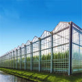 Skyplant Multi-Span Agricultural Glass Greenhouse - Large Branded Structure for Professional Commercial Farming