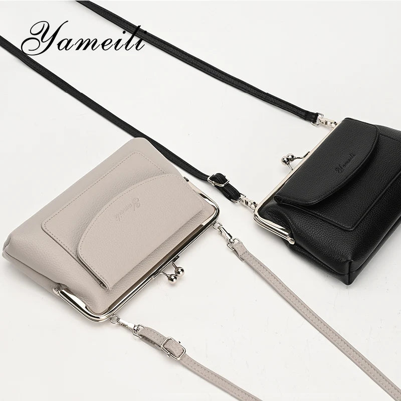 Wholesale Korean Version Fresh Solid Color Dinner Bag Large Capacity Women's Mobile Phone Bag Shoulder Bag