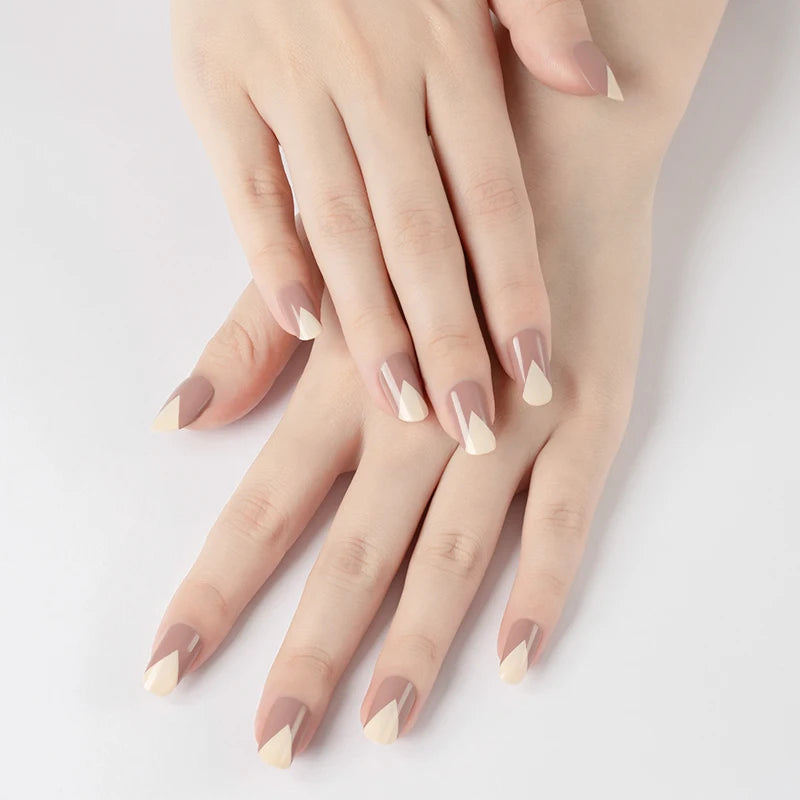Factory Price Nail Wraps Classic French Style Nail Polish Stickers New Arrival Nail Sticker