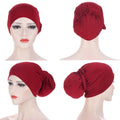 Sharut Europe and the United States Popular New Multicolor Banded Headgear Turban Hijabs 9-color Chemotherapy Hat TurbanHijabs