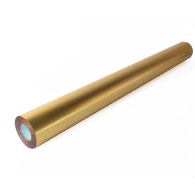 Gold Color Foil Paper Hot Stamping PET Material for Transfer Printing on Fabric PVC PP or PT Film