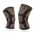 Flexible Carbon Fiber Knee Brace Orthosis Compression Protector for Elderly Osteoarthritis Offers Pain Relief and Security