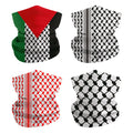 CCY Wholesale Palestine Keffiyeh Bandanas Neck Gaiter Seamless Scarf Arabic Cycling Face Masks Multifunctional Bandana
