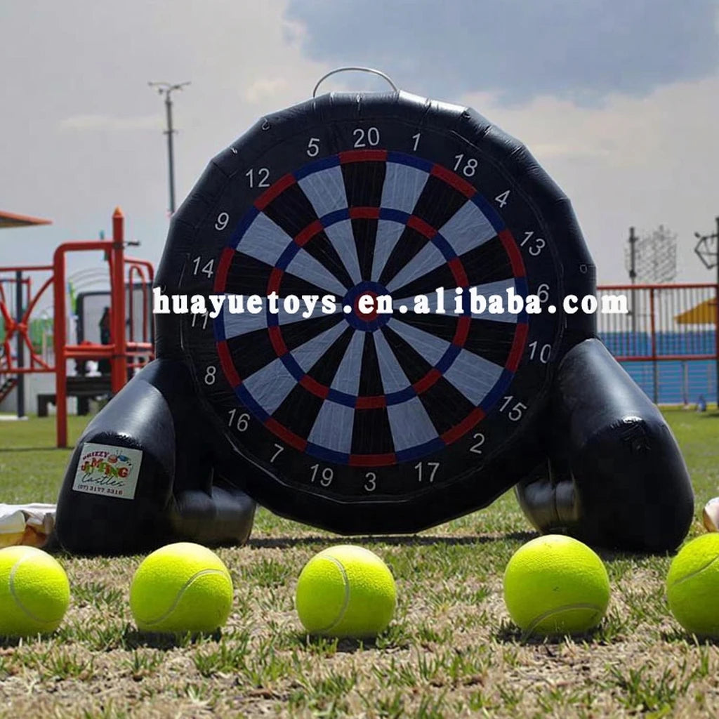 Inflatable Golf Dart Sport Game Boards Target Shooting Game Inflatable Football Darts Game Inflatable Soccer Dart Board