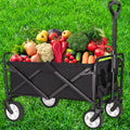 Heavy Duty Capacity Garden Collapsible Folding Outdoor Utility Wagon Foldable Beach Cart for Camping