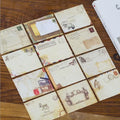 12pcs Per Pack Paper Envelope Cute Mini Envelopes Vintage European Style for Card Scrapbooking Gift