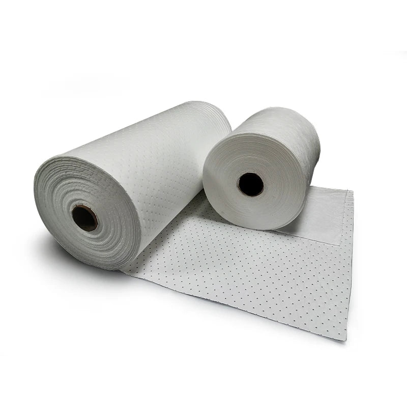 Get Samples 100% PP Oil Absorbent Rolls for Workshop