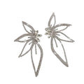 2024 Luxury Fine Jewelry-Custom Luxury Stud Hoop Earrings Butterfly Shape Diamond Women's Accessories