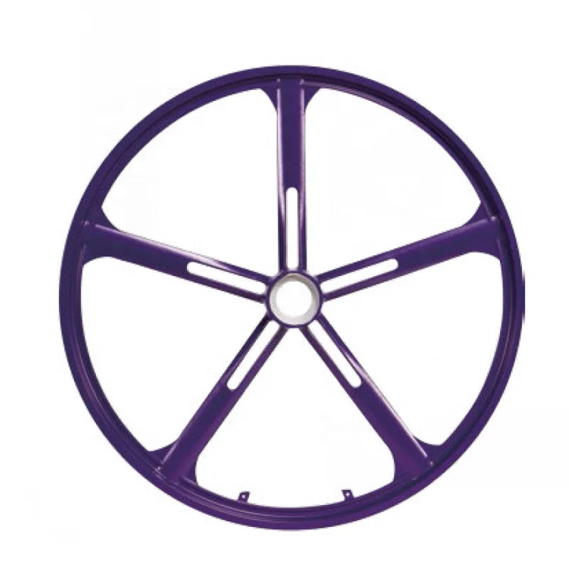 26 Inch Bike Rims Mag Alloy Bike Wheel 5Spoke Wheels Magnesium Alloy Bike Rim With INTERGRATED DYNAMO HUB (SHIMANO & SUNRACE)