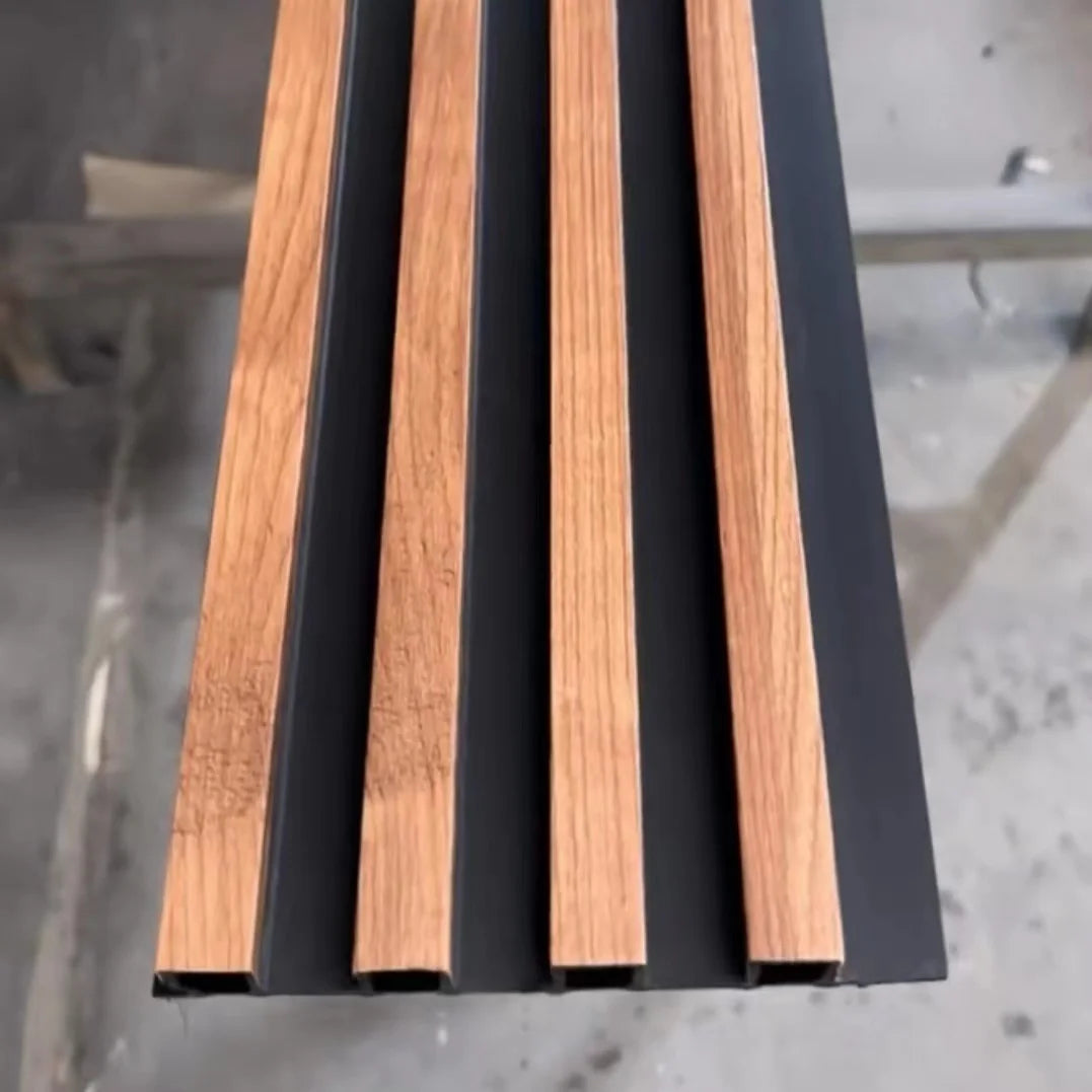 Hot Sale Teak Surface Wooden Pvc Wall Panel Wpc Ceiling Panels