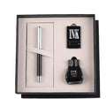 High-grade Cheapest Fountain Pen Wholesale Big Gift Box Bulk Red Black Metal Fountain Pen Set with Gift Box
