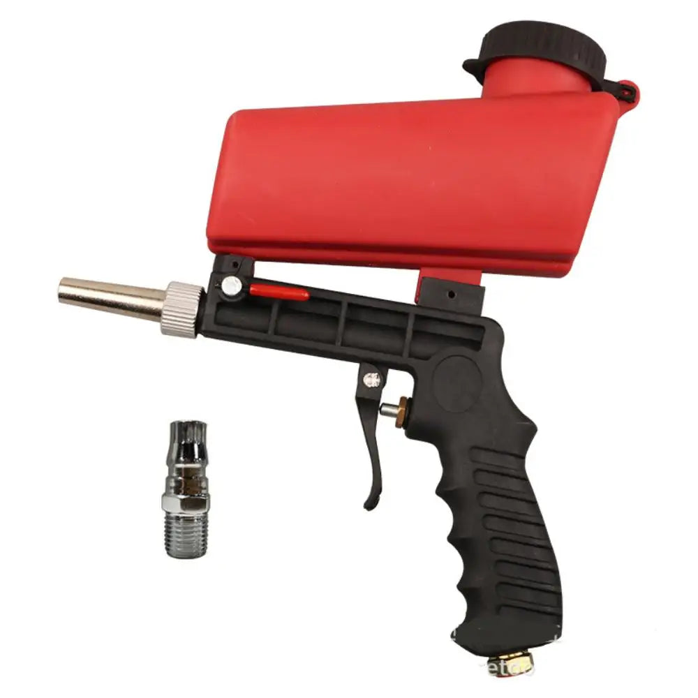 Handheld Pneumatic Anti-Rust Sandblaster Abrasive Blasting Gun Suction Mini Air Tools for Sand Gravity Sandblasting Protection