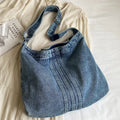 Fashion Custom Shoulder Bag Large Capacity New Design Women's Underarm Bags Retro Casual Versatile Handbag Denim Crossbody Bag