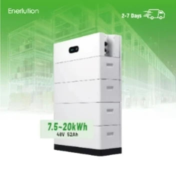 Hybrid Inverter With 10kWh Stackable Lithium Battery EU Stock Solar Energy Storage System for Residential and Commercial Project
