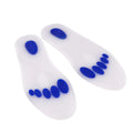 Blue Soft Anti-slip Foot Protect  Silicone Heel Pad for Relief Foot Pain